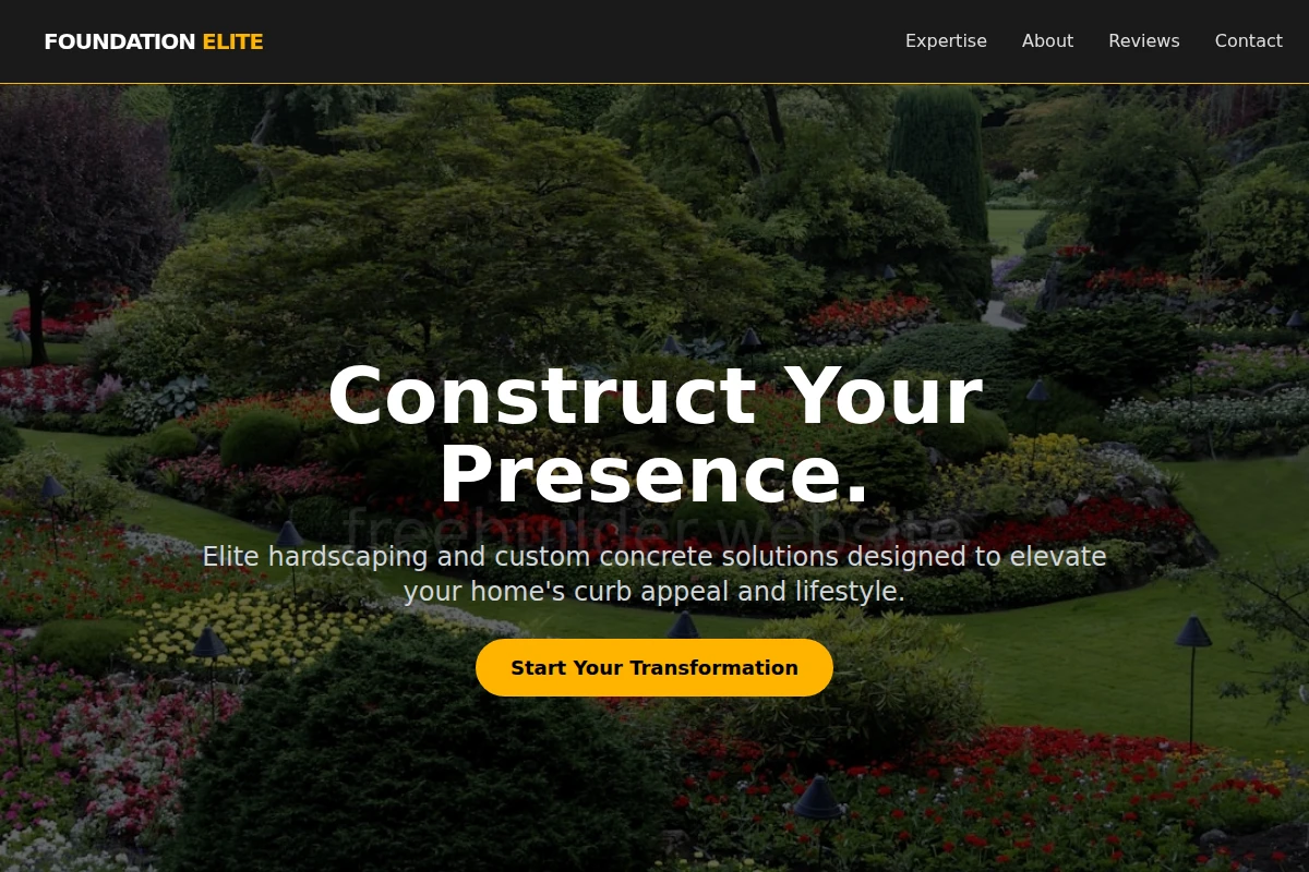 Concrete Landscaping