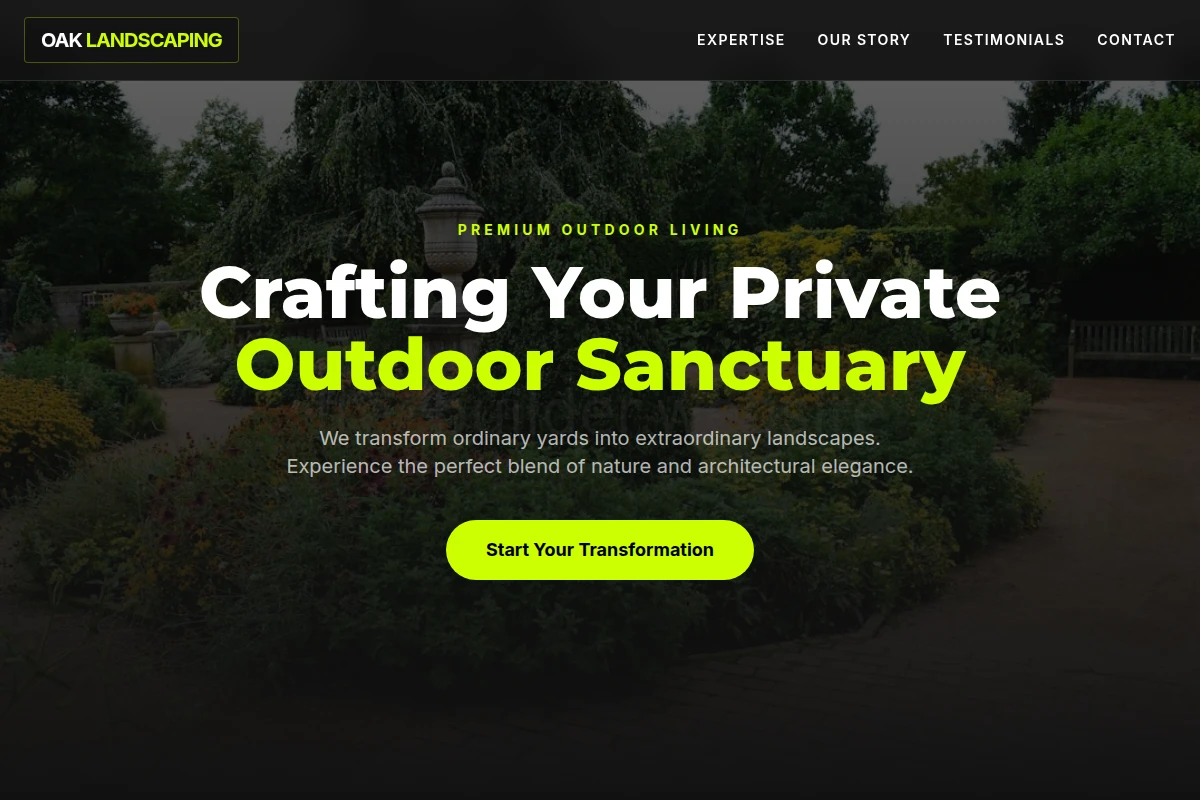 Oak Landscaping