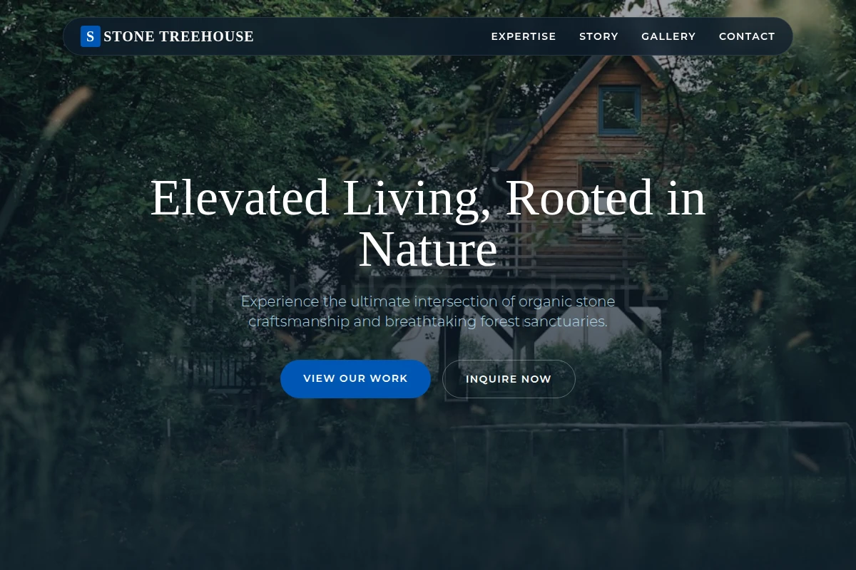 Stone Treehouse