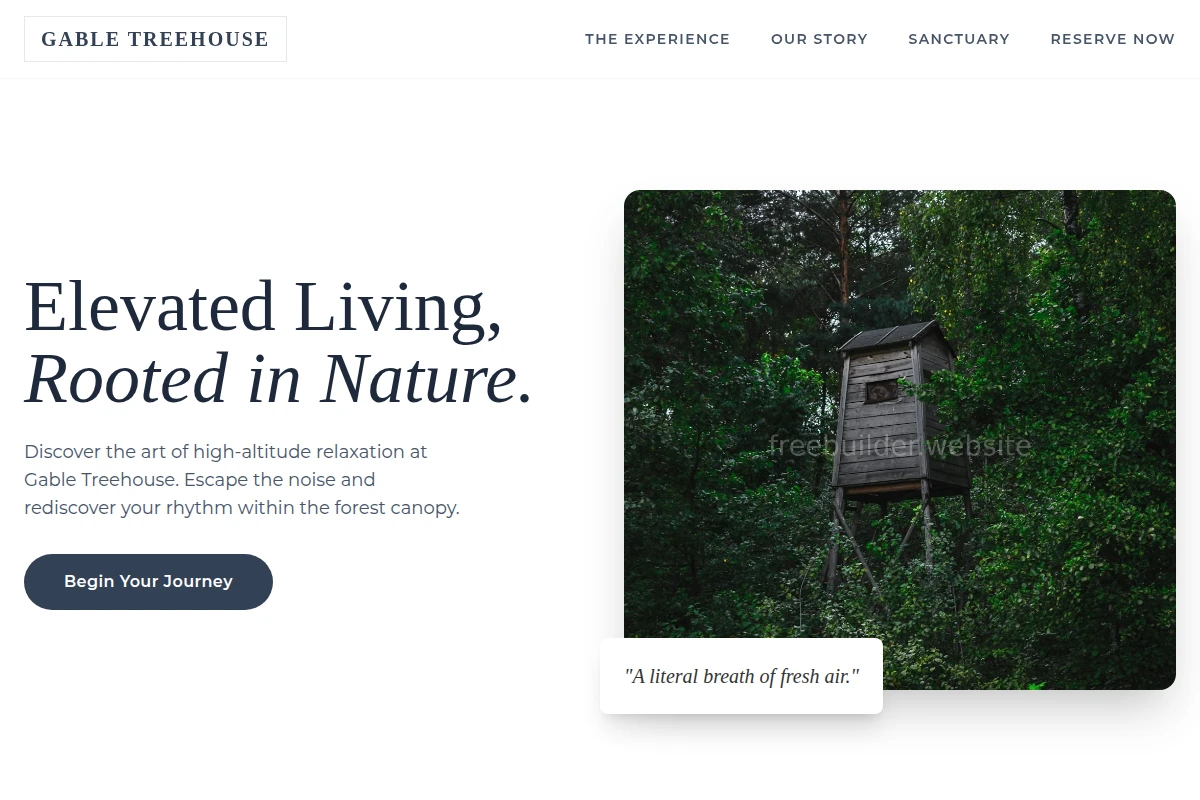 Gable Treehouse