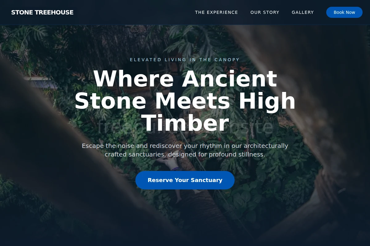 Stone Treehouse