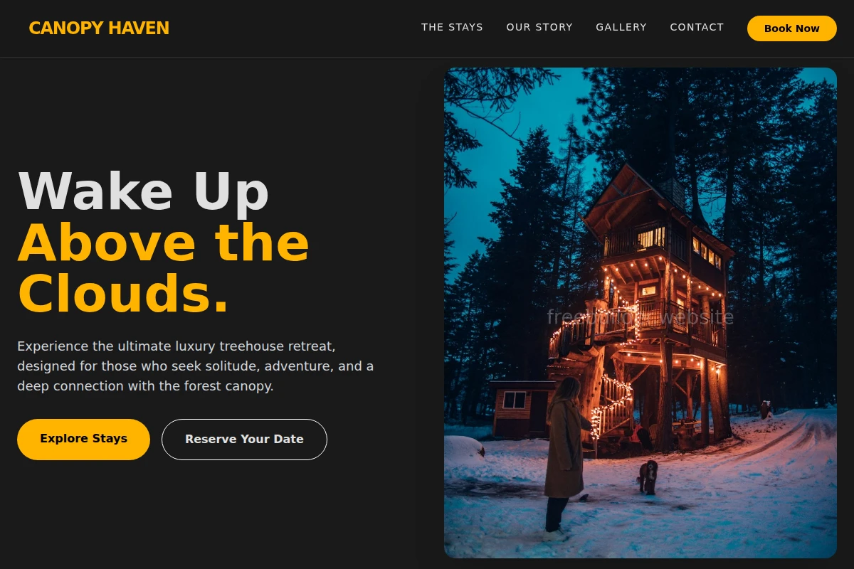 Wood Treehouse
